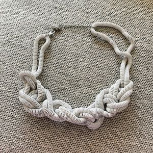 Knotted Mesh Necklace